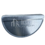 Horganyzott csatorna véglemez