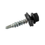 Fűzőcsavar, önfúró hatlapfejű, antracit, RAL 7016 (50 db)