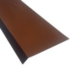 Cseppentőlemez, barna, RAL 8017, 200cm