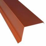 Széldeszka szegő, téglavörös, RAL 8004, 200cm