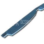 Hódfarkú cserepeslemez profilkitöltő szivacs, felső