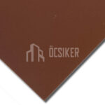 Síklemez, barna, RAL8017, 1,25m x 2 m