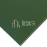 Síklemez, zöld, RAL6005, 1,25m x 2 m