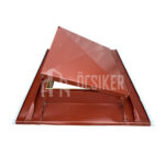 Tetőkibúvó, bordó, RAL 3009