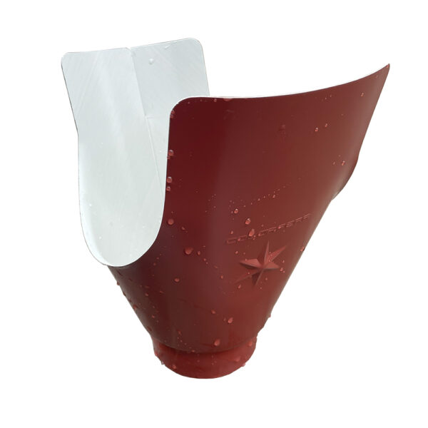 Betorkoló csonk, RAL 3009, Bordó