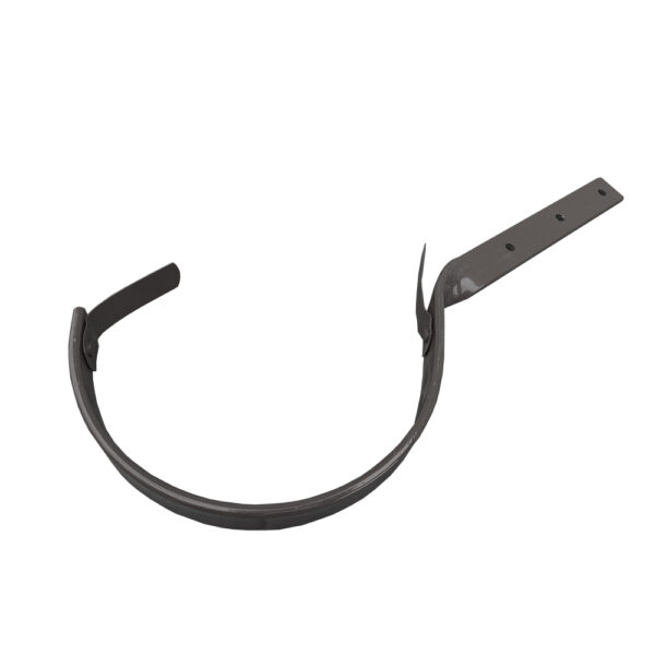 Csavart szárú csatorna tartó vas, RAL7016 Antracit