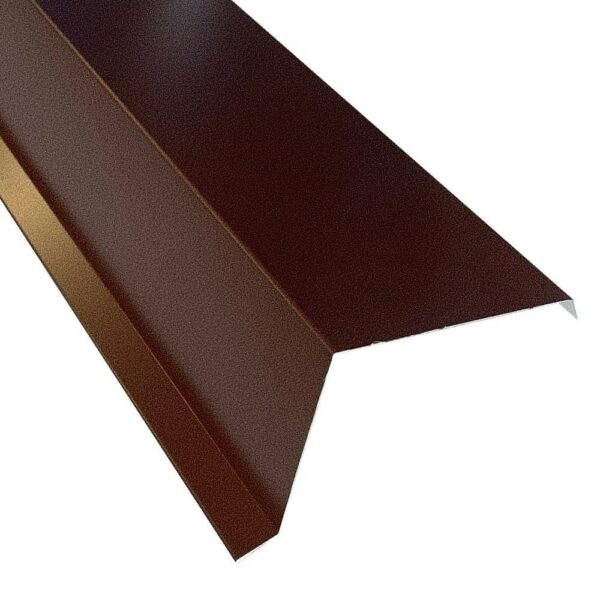 Széldeszka szegő, barna MATT, RAL 8017 MATT, 200cm